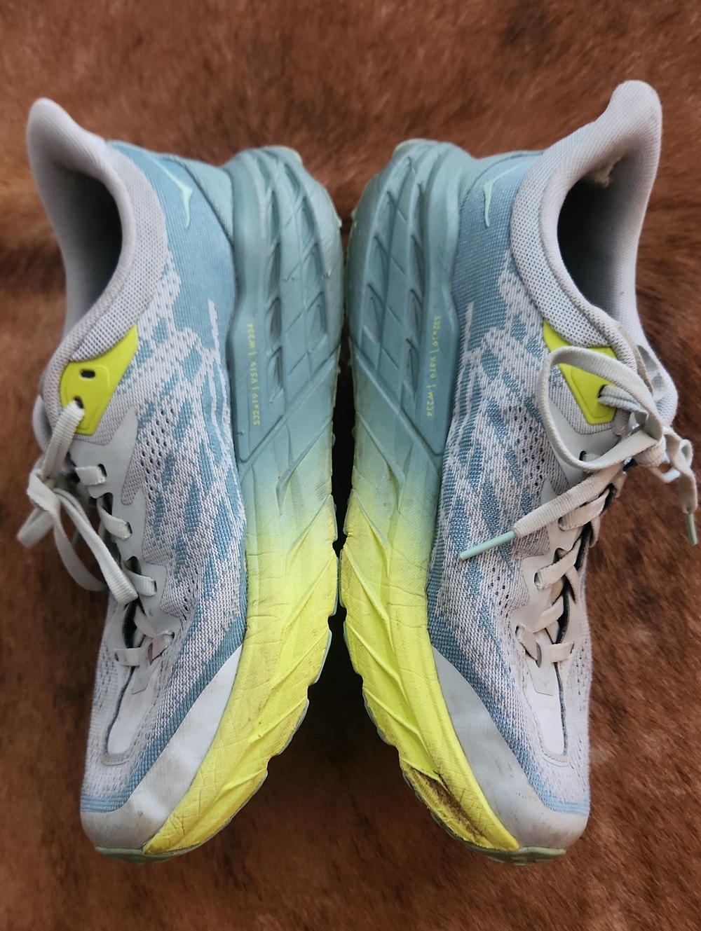 Hoka One One Speedgoat 5 Size 8.5 Blue Green Colorway - Picture 5 of 8